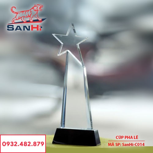 SanHi-C014 Cúp pha lê